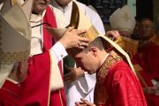Josep Lluís Serrano i Pentinat, nuevo obispo de Urgell, durante su ordenación episcopal el pasado mes de septiembre.