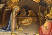 La lección de la Navidad es confiar en Dios. No es a ciegas, porque Él ha demostrado que cumple sus promesas. 'La Natividad' (c. 1410) de Lorenzo Monaco (Piero di Giovanni).