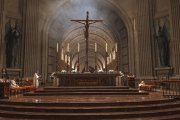 El Altar Mayor de la basílica de la Santa Cruz del Valle de los Caídos, un lugar privilegiado para admirar y vivir el valor de la permanencia.