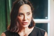Tamara Falcó, en un momento de su conversación con Ana Milán.