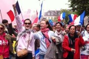Una de las Manifestaciones Para Todos (Manif Pour Tous) vuelve a llenar París