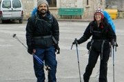 Eduardo y Merinda son unos enamorados del Camino de Santiago