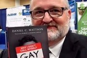 Daniel Mattson, durante la promoción de la edición inglesa de su libro, en el verano de 2017.
