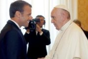 El Papa Francisco recibió al presidente francés, Macron, antiguo alumno de los jesuitas