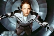 Jodie Foster, una científica escéptica en «Contact» (1997), de Robert Zemeckis.