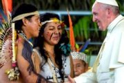 Francisco habló ya de un Sínodo sobre la Amazonía cuando visitó Puerto Maldonado en Perú, en enero de 2018