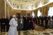 El Papa quiso alabar la labor que realizan los misioneros del PIME / Vatican Media
