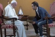El Papa Francisco respondió a las preguntas sobre la existencia de Satanás en el programa "Yo creo" de TV 2000 / Foto- TV2000
