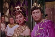 Popea y Nerón en Quo Vadis, la película clásica de  1951 - él logró la chica quitándosela a Otón... a quien conocemos bien por 3 biografías