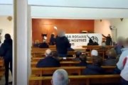 Arran sigue mostrando su ataque a la iglesia de Bañolas de 2014 en su canal de vídeo... el Constitucional confirma los 6 meses de cárcel del cabecilla