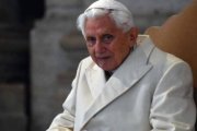 El hoy Papa emérito Benedicto XVI, en 2015, siendo aún Papa en ejercicio