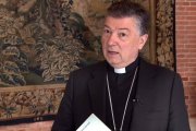 Juan Antonio Martínez Camino, obispo auxiliar de Madrid, es un experto en la teología del martirio, a la que ha consagrado varias obras y estudios. Foto: RTVE.