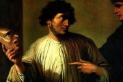 La verdad es necesaria para la vida social, porque en ella se basa la confianza. En la imagen, «La Mentira» (detalle), cuadro de Salvatore Rosa en torno a 1650.
