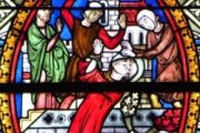 Martirio de San Berthevin. Catedral de Lisieux.