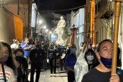 La imagen de la Inmaculada de la Peregrinación Madre Ven recorrió este jueves las calles de Orihuela (Alicante). Foto: Madre Ven.