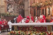 Ceremonia de beatificación de los 127 mártires de Córdoba en la mezquita-catedral el 16 de octubre