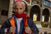 Justo Gallego, ex-monje, ha dedicado toda su vida a construir la llamada catedral de Mejorada, él solo