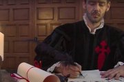 Un actor recrea a Luis de Requesens escribiendo sobre Lepanto