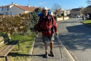 Hervé de Lantivy caminará más de 1.600 kilómetros en tres meses hasta llegar a la tumba del apóstol en Santiago de Compostela