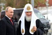Putin y el Patriarca Kirill de Moscú, en una foto de 2021, antes de la guerra