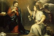 Si el cigoto aún no es persona, ¿cómo pudo una Persona Divina encarnarse en el momento de la Anunciación? 'La Anunciación' de Bartolomé Esteban Murillo (1617-1682).