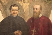 San Juan Bosco (1815-1888), a la izquierda, inspiró su obra en la espiritualidad de San Francisco de Sales (1567-1622), a la derecha.
