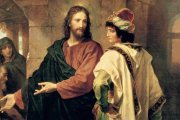 'Cristo y el joven rico', cuadro de Heinrich Hofmann (1824-1911).