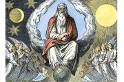 El descanso de Dios tras la Creación, en un grabado alemán del siglo XIX.