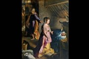 La Encarnación del Verbo por amor a los hombres es lo que nos permite mirar al cielo con esperanza en medio de las tinieblas del pecado y del mundo. 'La Natividad' (1597) de Federico Barucci. Museo del Prado.