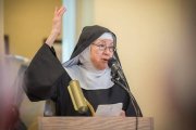La Madre Miriam es conocida en EEUU por sus intervenciones radiofónicas.