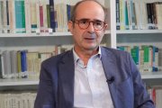 El profesor Higinio Marín es muy crítico con la Agenda 2030 como expresión de una pretensión totalitaria cuyas raíces filosóficas analiza. Foto: captura entrevista 'La Antorcha' (ACdP).