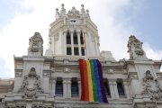 Así lucía el Ayuntamiento de Madrid durante el Gobierno de la extrema izquierda de Manuela Carmena.