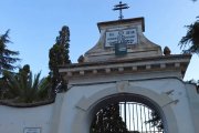 La entrada del monasterio del Santo Espíritu en Gilet (Valencia).