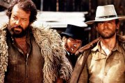 Bud Spencer (Carlo Pedersoli, 1929-2016, a la izquierda de la foto) y Terence Hill (Mario Girotti, n. 1939) hicieron juntos 17 películas. No todas del Oeste, pero han sido éstas las que les han caracterizado icónicamente.