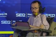 Pablo Echenique, durante una entrevista en la Cadena SER.
