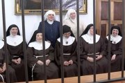 El locutorio enrejado de las monjas de Belorado antes de ser excomulgadas - foto de ABC