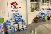 A través de 27 parroquias de Madrid (un número que aumenta continuamente), Proyecto Infans ayuda a 350 bebés y niños menores de 6 años con productos de alimentación e higiene. Foto: Cortesía de Proyecto Infans.