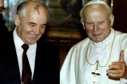 Juan Pablo II y Gorbachov se reunieron en 1989 y 1990, y al año siguiente se hundió la URSS
