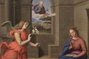 La Anunciación, de Sassoferrato (Giovanni Battista Salvi, 1609-1685).