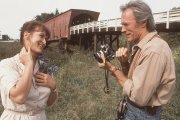 Meryl Streep y Clint Eastwood en 'Los puentes de Madison' (1995), dirigida por él mismo.