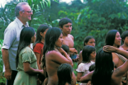 El obispo misionero capuchino Alejandro Labaca en la Amazonia ecuatoriana, fue asesinado en 1987