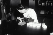 Una investigadora en los años 40 en EEUU en el National Cancer Institute