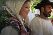 Trajes populares en Lagartera para el Corpus Christi de 2025
