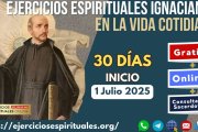Ejercicios Espirituales Ignacianos Online gratuitos organizados por sacerdotes y laicos terciarios del Instituto del Verbo Encarnado, con acompañamiento sacerdotal.