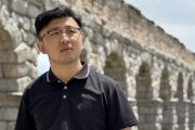 El seminarista Xudong Feng Pedro Mari.