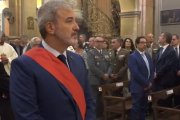 Jaume Collboni asistió en 2024 como alcalde de Barcelona a la misa de las fiestas de la Merced que él mismo había excluido del programa oficial. Ahora además, la propia presentación de la fiesta ofende a la patrona de la ciudad.