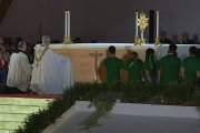 León XIV, Adoración en Tor Vergata