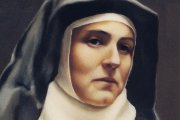 La filósofa Edith Stein, ataviada como carmelita, Santa Teresa Benedicta de la Cruz