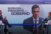 Pepa Bueno llega de El País a RTVE entrevistando al presidente Pedro Sánchez