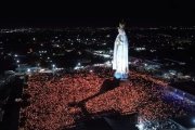El nuevo y gran monumento dedicado a la Virgen de Fátima en Brasil.